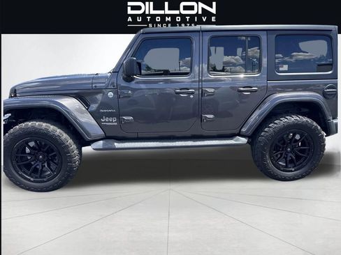 Used 2020 Jeep Wrangler Unlimited Sahara w/ Safety Group AWD/4WD image 3