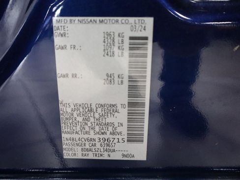 Used 2024 Nissan Altima 2.5 SR FWD image 22