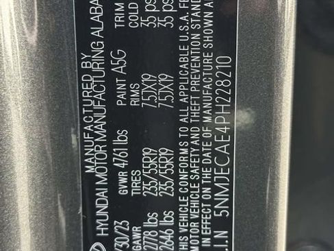 Used 2023 Hyundai Tucson Limited w/ Cargo Package AWD/4WD image 45
