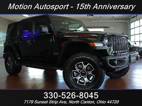 Used 2020 Jeep Wrangler Unlimited Rubicon w/ Uconnect 4C Nav & Sound Group AWD/4WD image 2