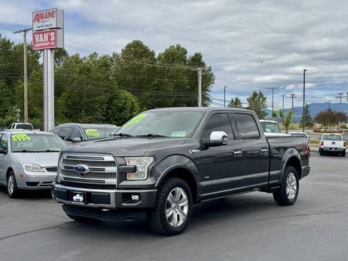 Used 2016 Ford F150 Platinum w/ Equipment Group 701A Luxury AWD/4WD image 1