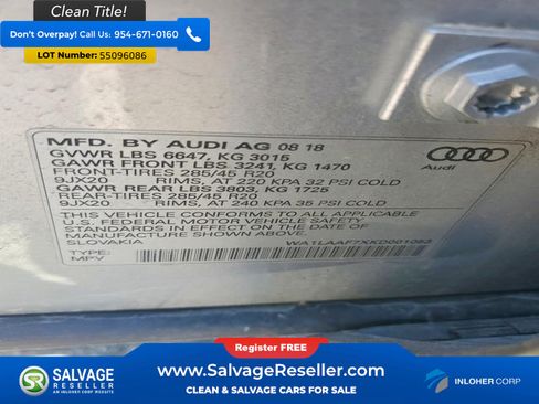 Used 2019 Audi Q7 3.0T Premium Plus AWD/4WD image 17