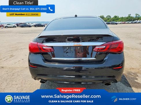 Used 2017 INFINITI Q70 3.7 w/ Sport Package AWD/4WD image 8