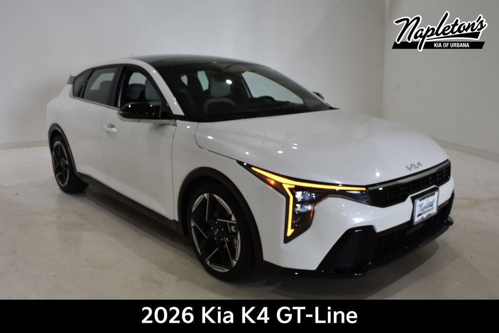 New 2026 Kia K4 GT-Line w/ GT-Line Premium Package FWD image 1