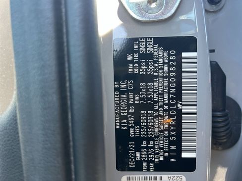 Used 2022 Kia Sorento S w/ Panoramic Sunroof Package AWD/4WD image 38