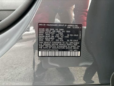 New 2026 Volkswagen Atlas SE image 18