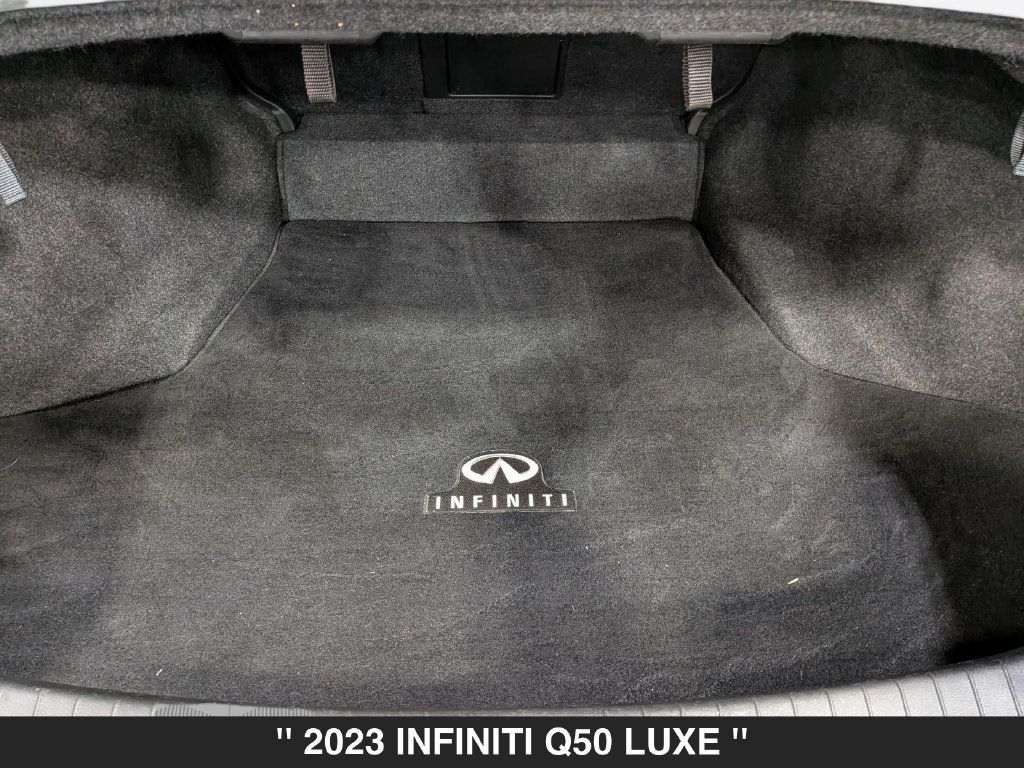 Used 2023 INFINITI Q50 Luxe w/ Cargo Package AWD/4WD image 29