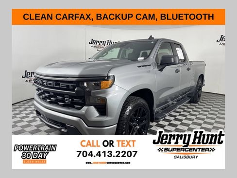 Used 2023 Chevrolet Silverado 1500 Custom w/ LPO, Dark Essentials Package AWD/4WD image 1