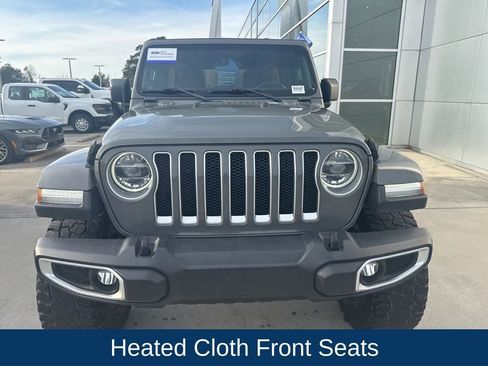 Used 2019 Jeep Wrangler Unlimited Sahara w/ LED Lighting Group image 2