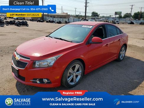 Used 2012 Chevrolet Cruze LT w/ RS Package FWD image 1