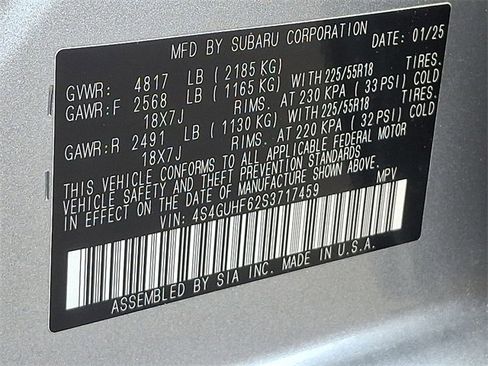 Certified 2025 Subaru Crosstrek 2.5i Sport w/ Popular Package #4A image 26