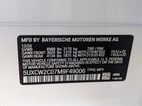 Used 2021 BMW X7 xDrive40i w/ Premium Package image 26