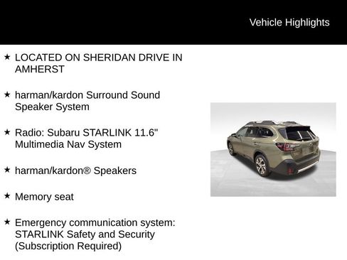 Certified 2021 Subaru Outback Touring w/ Popular Package #2 AWD/4WD image 5