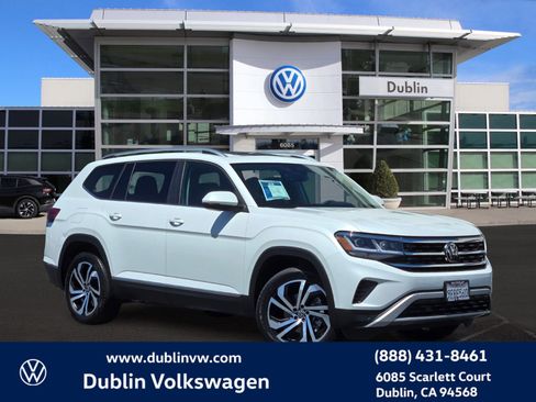 Used 2023 Volkswagen Atlas SEL AWD/4WD image 1