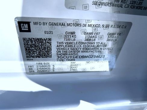 Certified 2021 Chevrolet Silverado 1500 LTZ image 25