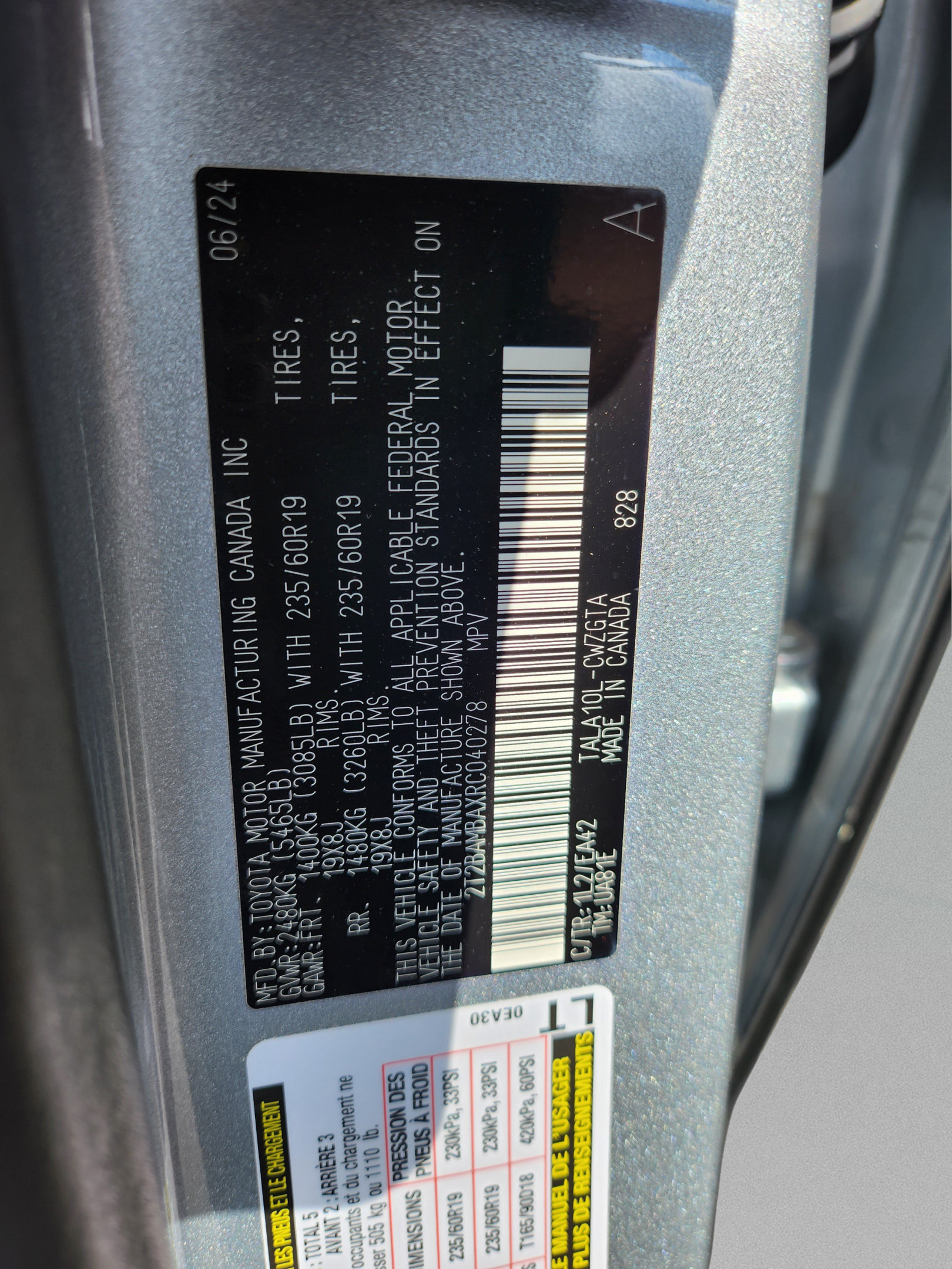 Certified 2024 Lexus RX 350 Premium w/ Cold Area Package FWD image 29