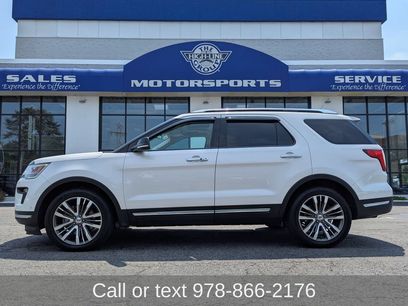 Used 2018 Ford Explorer Platinum