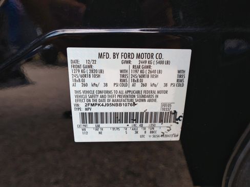 Used 2022 Ford Edge SEL w/ Sport Appearance Package image 33