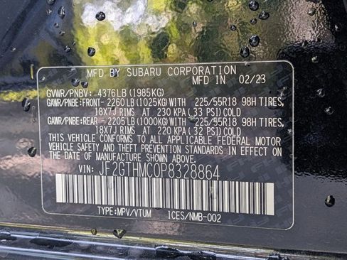 Used 2023 Subaru Crosstrek 2.5i Limited w/ Moonroof Package image 21