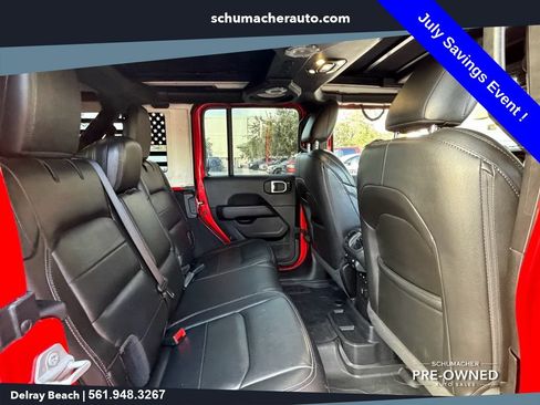 Used 2022 Jeep Wrangler Unlimited Sahara w/ LED Lighting Group AWD/4WD image 15