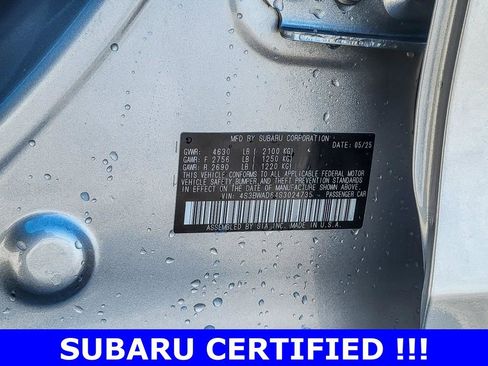 Certified 2025 Subaru Legacy Premium image 35