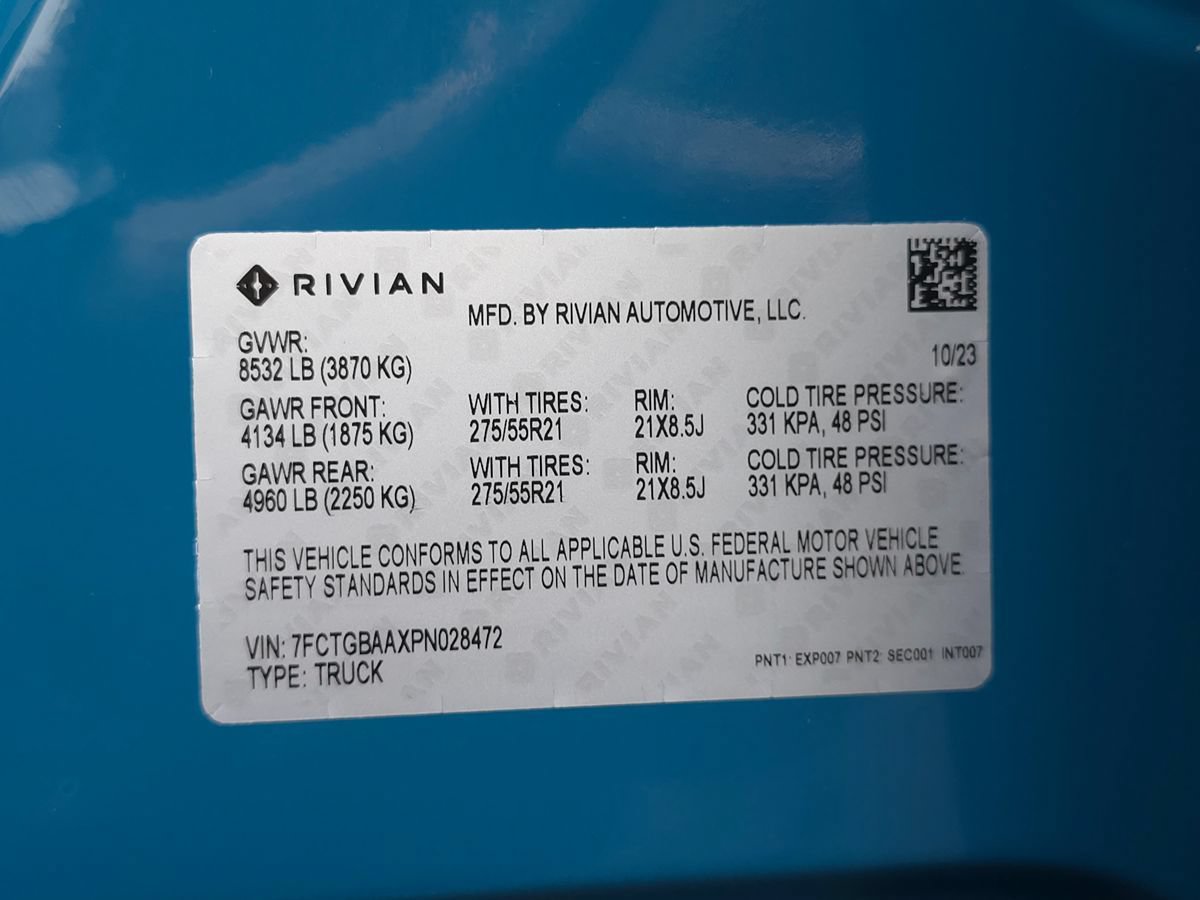 Used 2023 Rivian R1T Adventure Dual AWD/4WD image 58