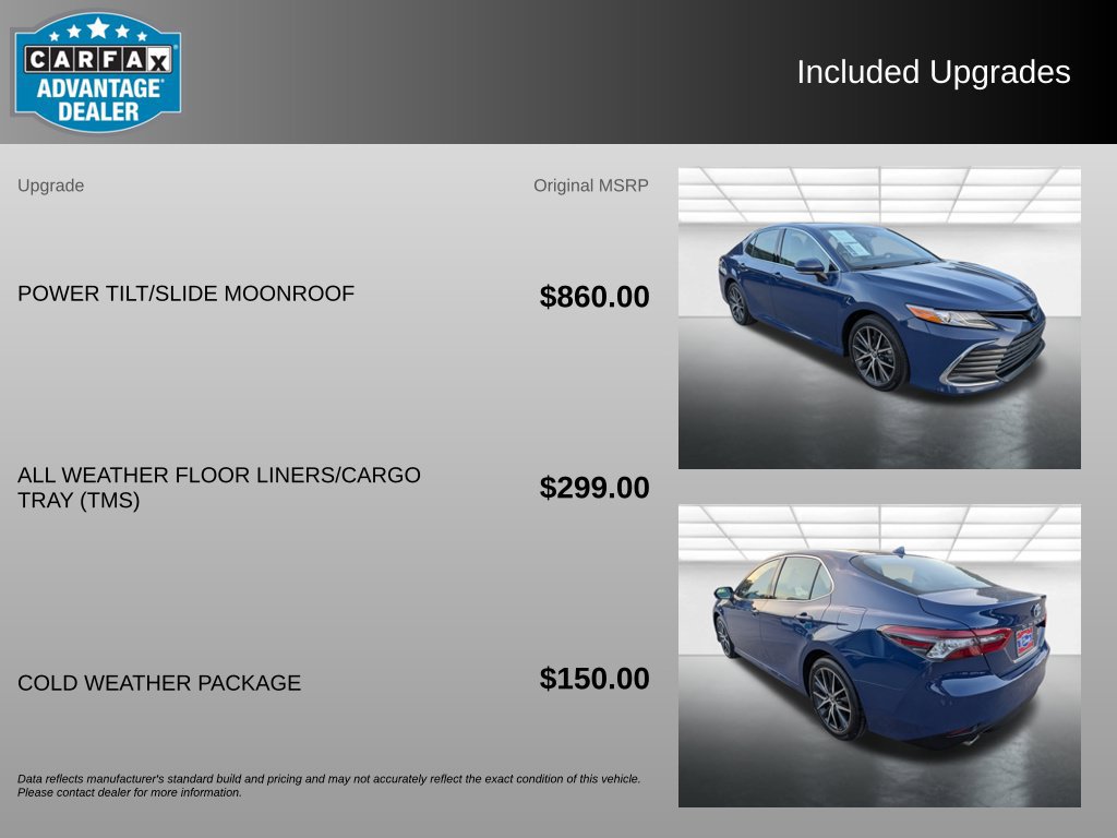 Used 2024 Toyota Camry XLE w/ Cold Weather Package FWD image 3