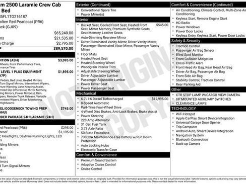 Used 2026 RAM 2500 Laramie w/ Night Edition AWD/4WD image 10