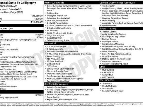 New 2025 Hyundai Santa Fe Calligraphy image 4