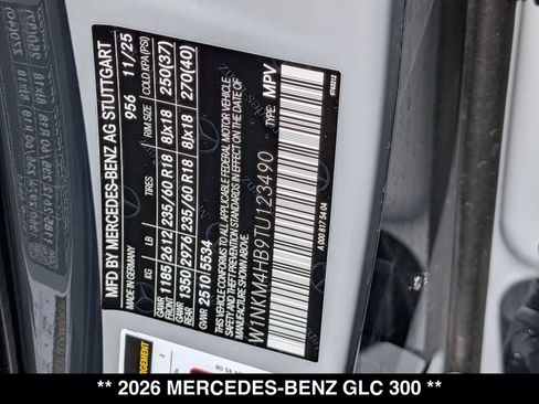 Certified 2026 Mercedes-Benz GLC 300 4MATIC image 29