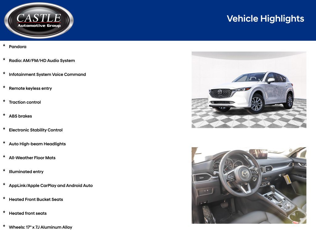 Used 2025 MAZDA CX-5 AWD 2.5 S w/ Select Package image 4