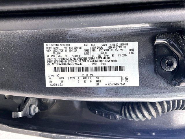 Used 2021 Ford F350 XL w/ STX Appearance Package AWD/4WD image 9