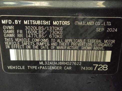 Used 2024 Mitsubishi Mirage ES image 33