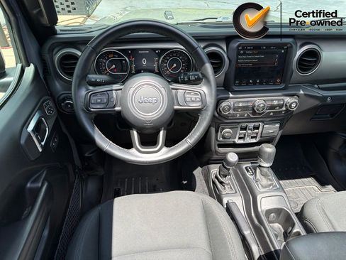 Certified 2021 Jeep Wrangler Unlimited Sport w/ Sun And Sound Package AWD/4WD image 5