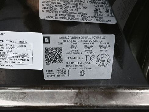 Used 2020 Chevrolet Silverado 1500 High Country image 58