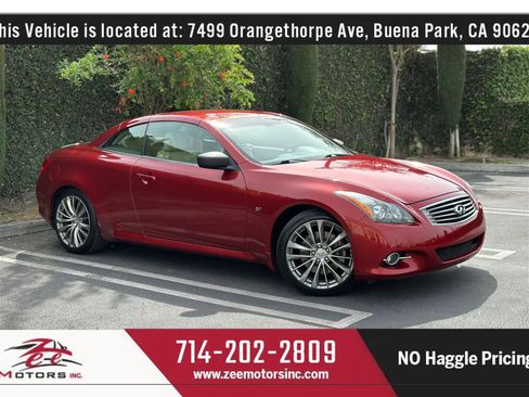 Used 2014 INFINITI Q60 Convertible w/ Premium Package image 5
