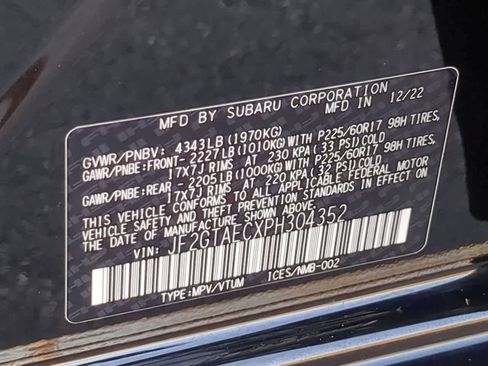 Used 2023 Subaru Crosstrek 2.0i Premium image 38