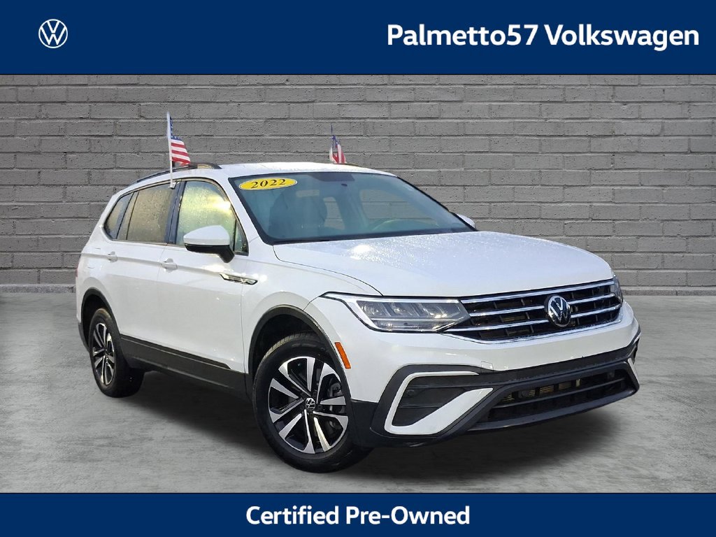 Certified 2022 Volkswagen Tiguan S FWD 360° Tour