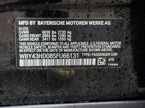 Used 2025 BMW i4 xDrive40i w/ Parking Assistance Package AWD/4WD image 36