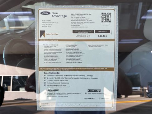Certified 2023 Ford Expedition Limited AWD/4WD image 4