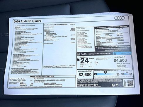 New 2026 Audi Q5 Premium AWD/4WD image 14