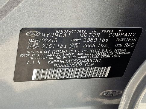 Used 2016 Hyundai Elantra SE w/ Option Group 02 FWD image 26