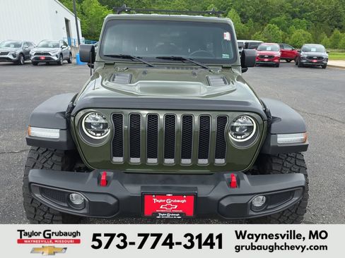 Used 2021 Jeep Wrangler Unlimited Rubicon w/ LED Lighting Group AWD/4WD image 3
