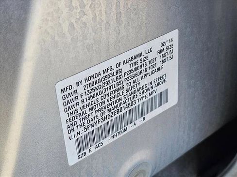 Used 2014 Honda Pilot EX-L image 18