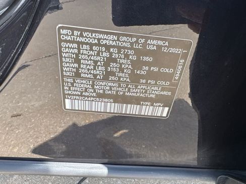 Used 2023 Volkswagen Atlas SEL Premium AWD/4WD image 21