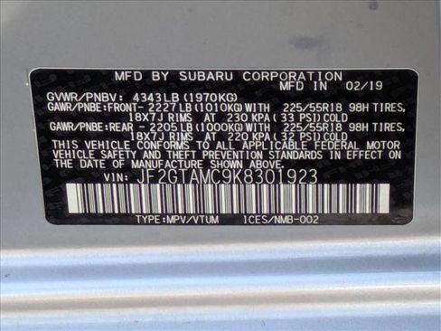 Used 2019 Subaru Crosstrek 2.0i Limited w/ Popular Package #4 image 26