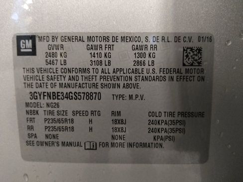 Used 2016 Cadillac SRX Luxury FWD image 33