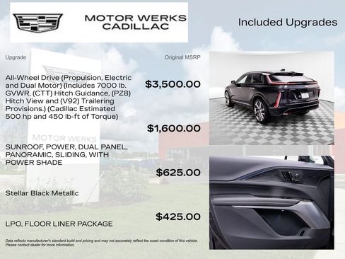 Certified 2025 Cadillac Lyriq Luxury w/ LPO, Floor Liner Package AWD/4WD image 8
