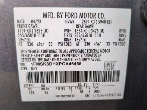 Certified 2023 Ford Explorer XLT image 28