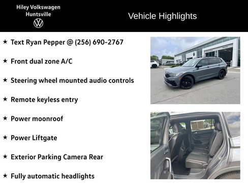 Used 2022 Volkswagen Tiguan SE R-Line FWD image 6
